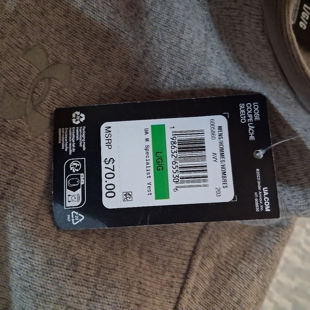 Under Armour cold gear vest Size Large - Picture 3 of 9